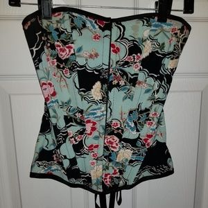 Floral Corset Top